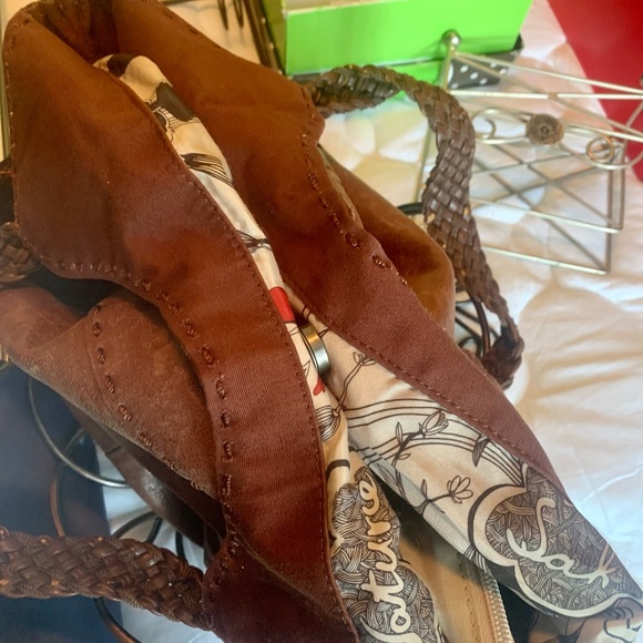 Two shade brown Sak bag with braided straps - Picture 3 of 3